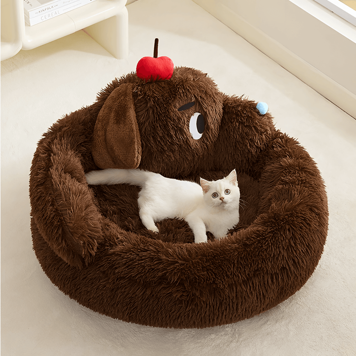 Cherry Dog Bed