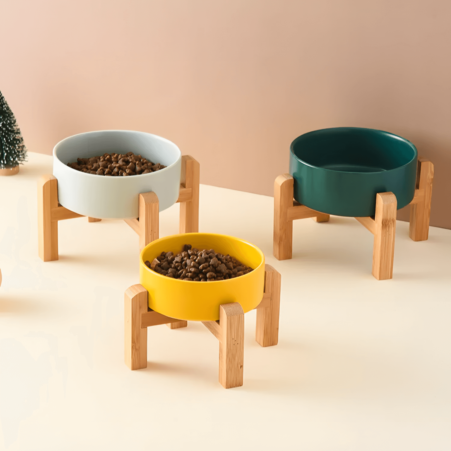 Ceramic Elevated Bowl